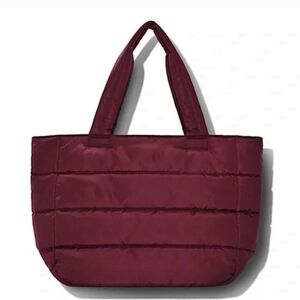 Split59 Quilted Gym Bag Burgundy